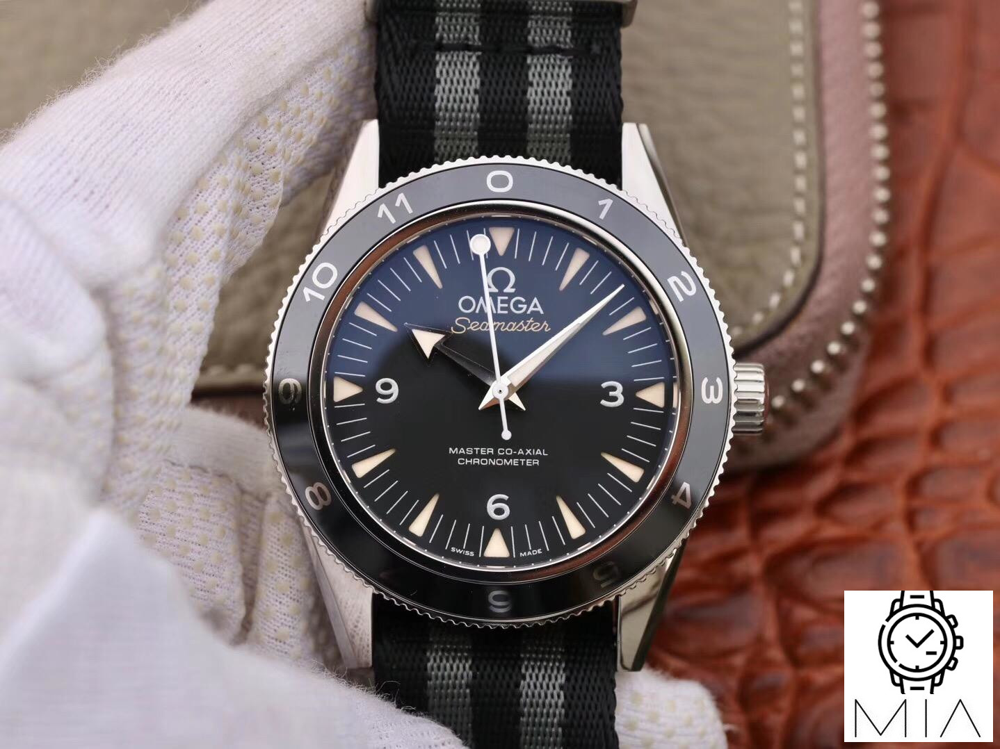 Omega Seamaster 300 Spectre 007 Limited Edition 233.32.41.21.01.001 VS Factory Black Dial