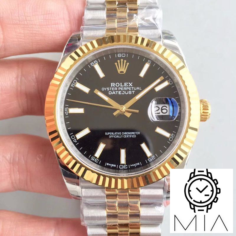 Rolex Datejust II 116333 41MM EW Factory Black Dial