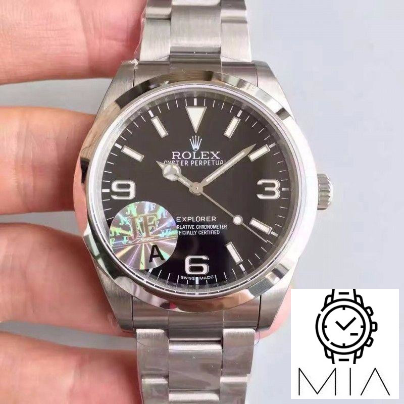 Rolex Air King M116900-0002 JF Factory Black Dial
