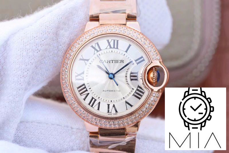 Ballon Bleu De Cartier 36MM WE902064 V9 Factory White Dial