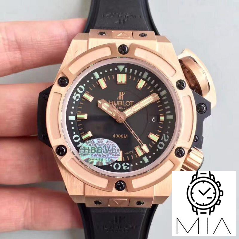 Hublot Big Bang King Power Musee Oceanographique Monaco 731.OX.1170.RX V6 Factory Black Dial
