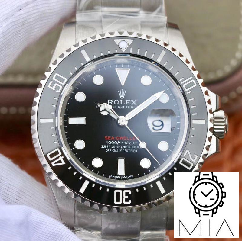 Rolex Sea-Dweller 126600 Noob Factory V9 Black Dial