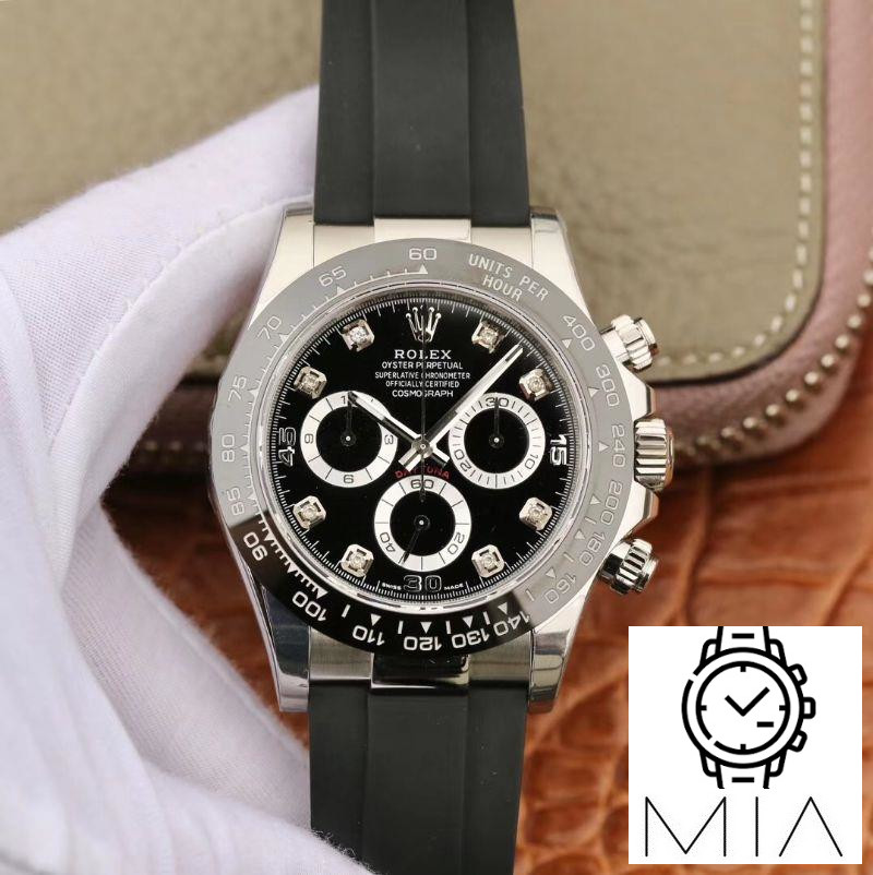 Rolex Daytona Cosmograph 116519 Noob Factory Black Dial