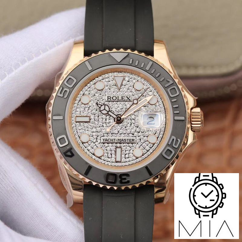 Rolex Yacht Master 116655 40mm Diamond Dial