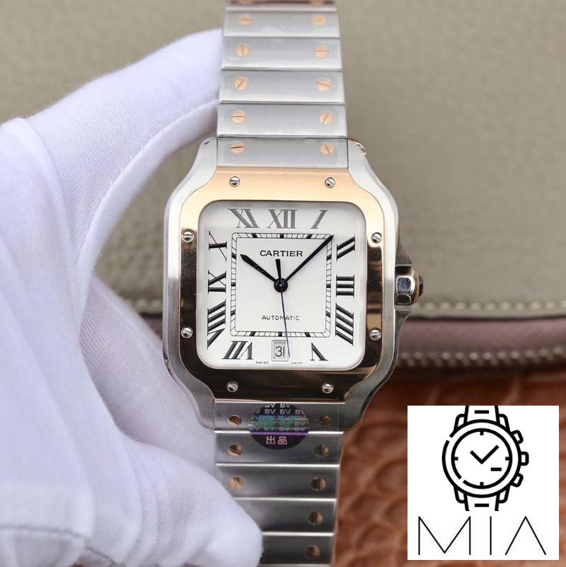 Cartier De Santos W2SA0006 BV Factory White Dial