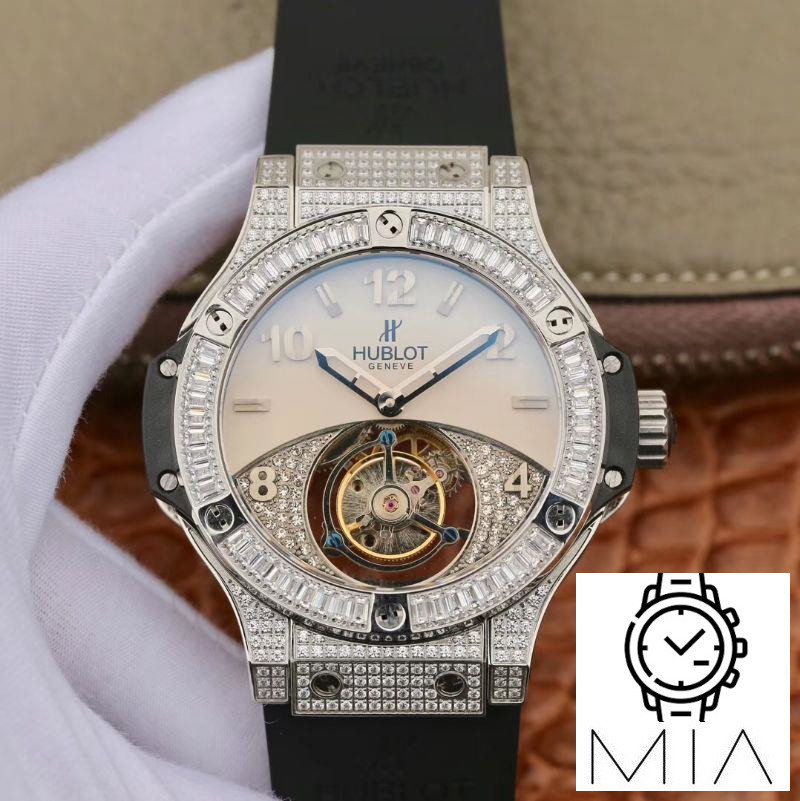 Hublot Classic Fusion Tourbillon White Enamel Dial