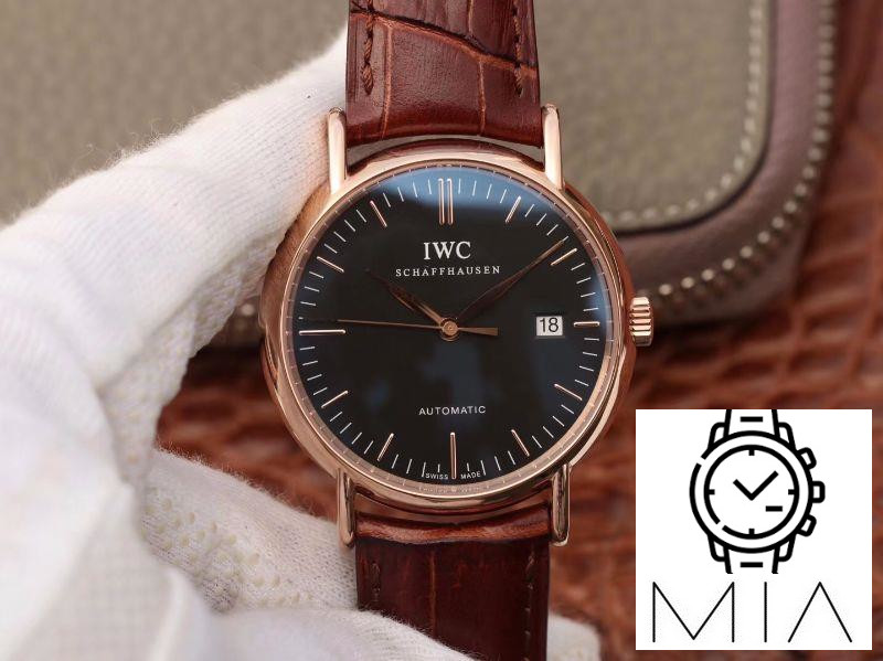 IWC Portofino IW356504 TW Factory Black Dial