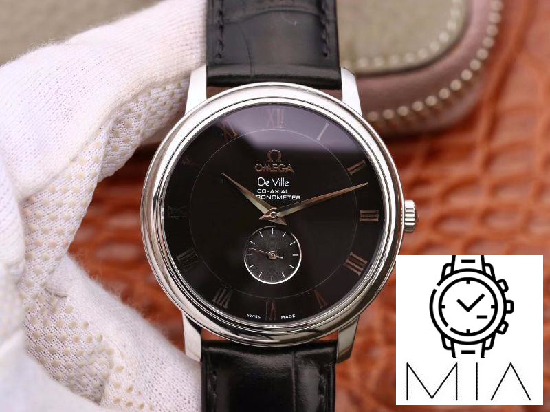 Omega De Ville Prestige Co-Axial Small Seconds 4813.40.01 Black Dial