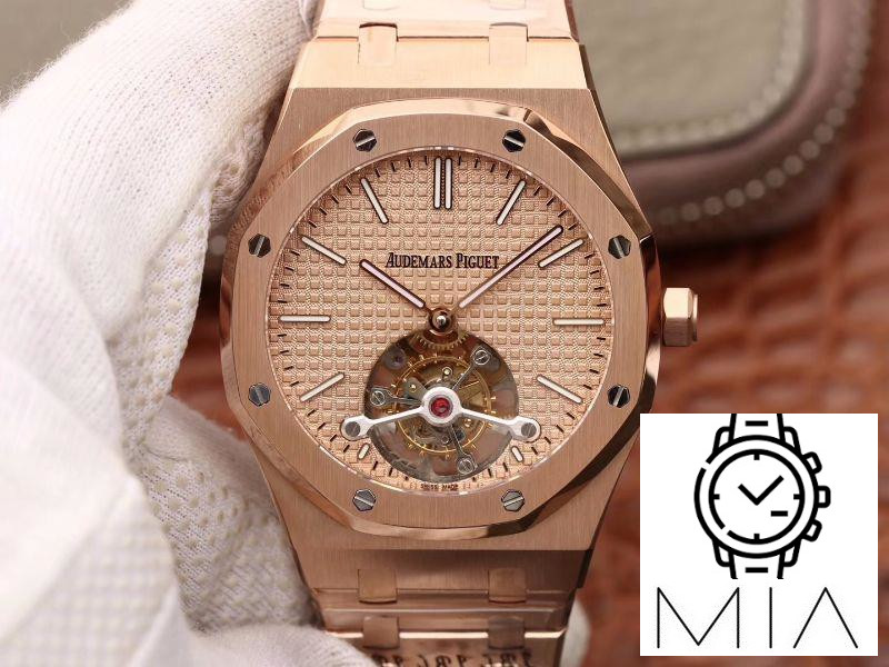 Audemars Piguet Royal Oak Tourbillon 26510OR.OO.1220OR.02 R8 Factory 18K Rosegold Dial