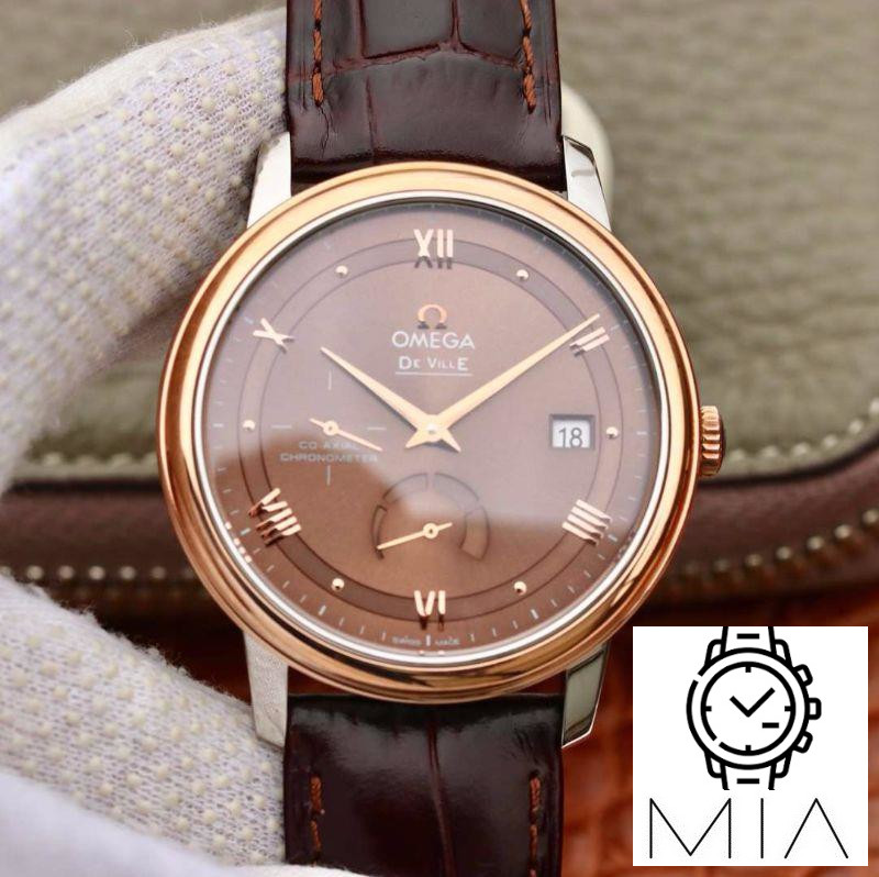 Omega De Ville Prestige 424.23.40.20.13.001 TW Factory Brown Dial