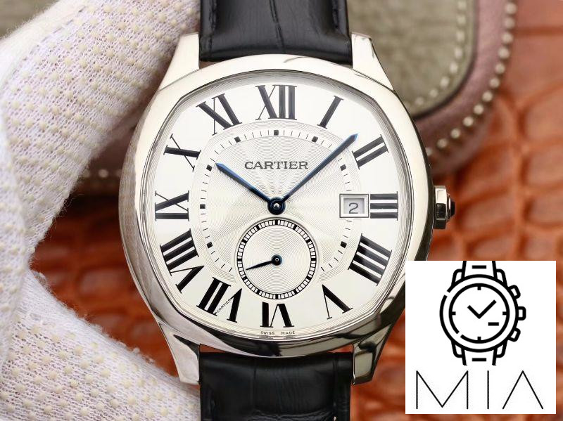 Drive De Cartier WSNM0004 GS Factory White Dial