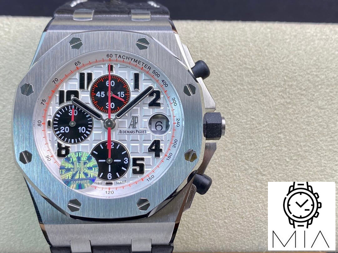 Audemars Piguet Royal Oak Offshore 26170ST.OO.D305CR.01 JF Factory Black Leather Strap