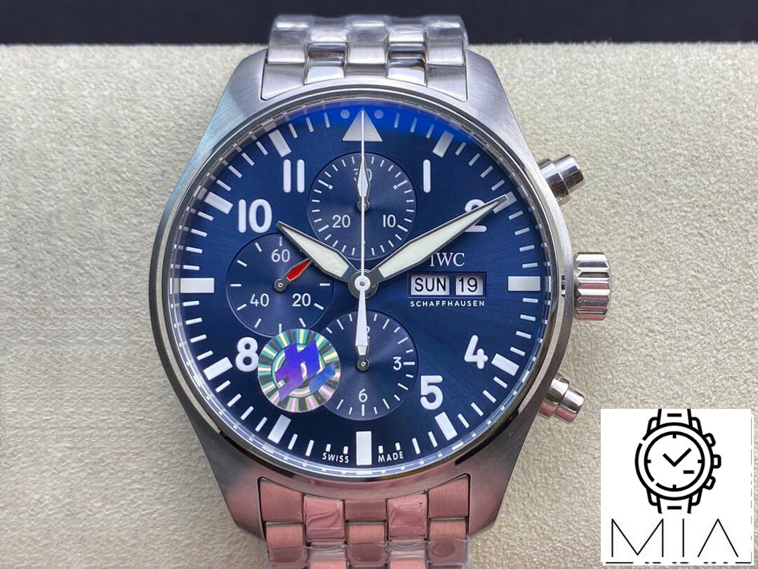 IWC Pilot Chronograph Edition Le Petit Prince IW377717 ZF Factory V2 Blue Dial