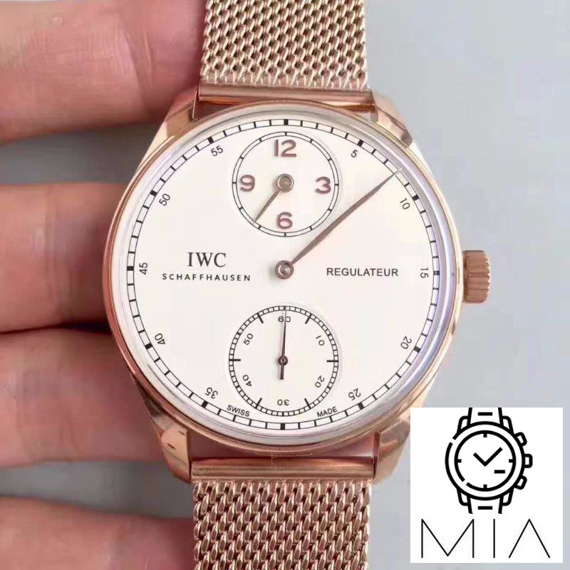 IWC Portugieser Regulateur IW544402 YL Factory White Dial