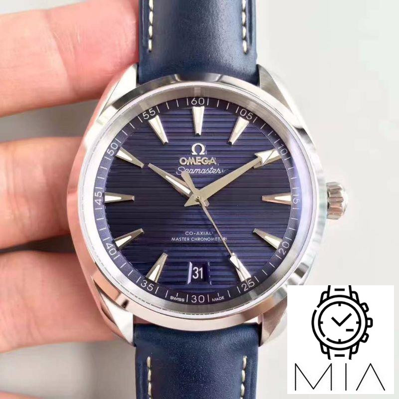 Omega Seamaster Aqua Terra 150M Master Co-Axial Baselworld Blue Textured Dial