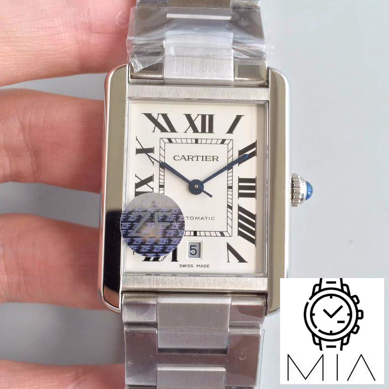 Cartier Tank Solo XL Automatic W5200028 ZF Factory White Dial