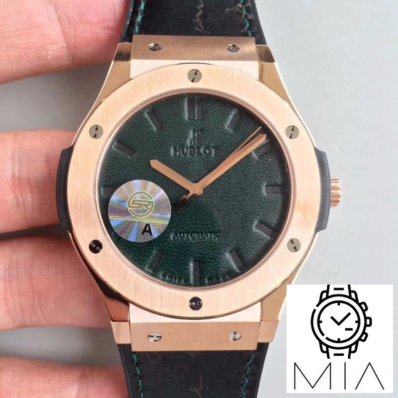 Hublot Classic Fusion Berluti Scritto 511.OX.0500.VR.BER16 JJ Factory V2 Green Dial