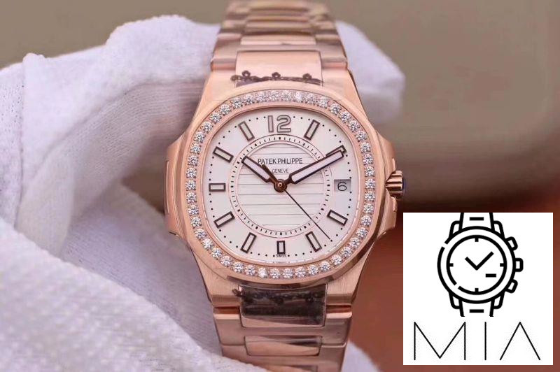 Patek Philippe Nautilus Ladies 7010/1R-011 Silver Dial
