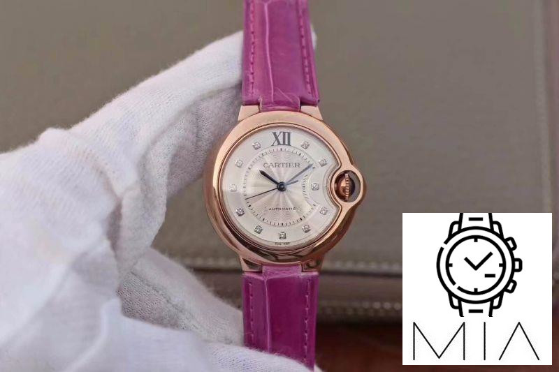 Ballon Bleu De Cartier WE902040 V9 Factory Silver Textured Dial