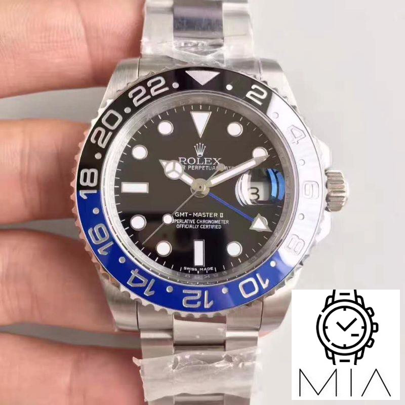 Rolex GMT Master II 116710BLNR Noob Factory V8 Black Dial