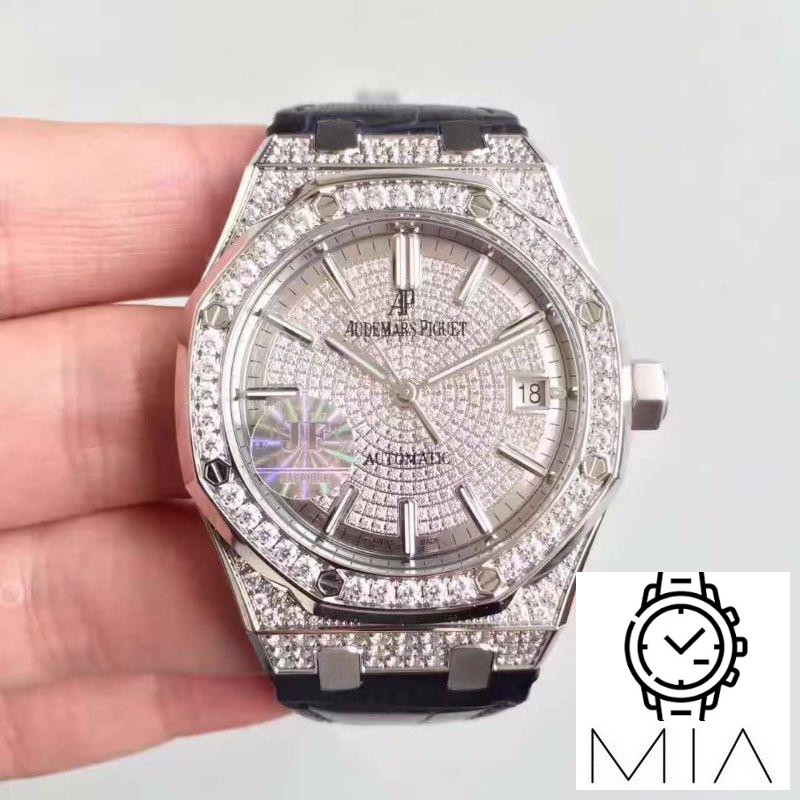Audemars Piguet Royal Oak 15450 JF Factory Diamond Dial