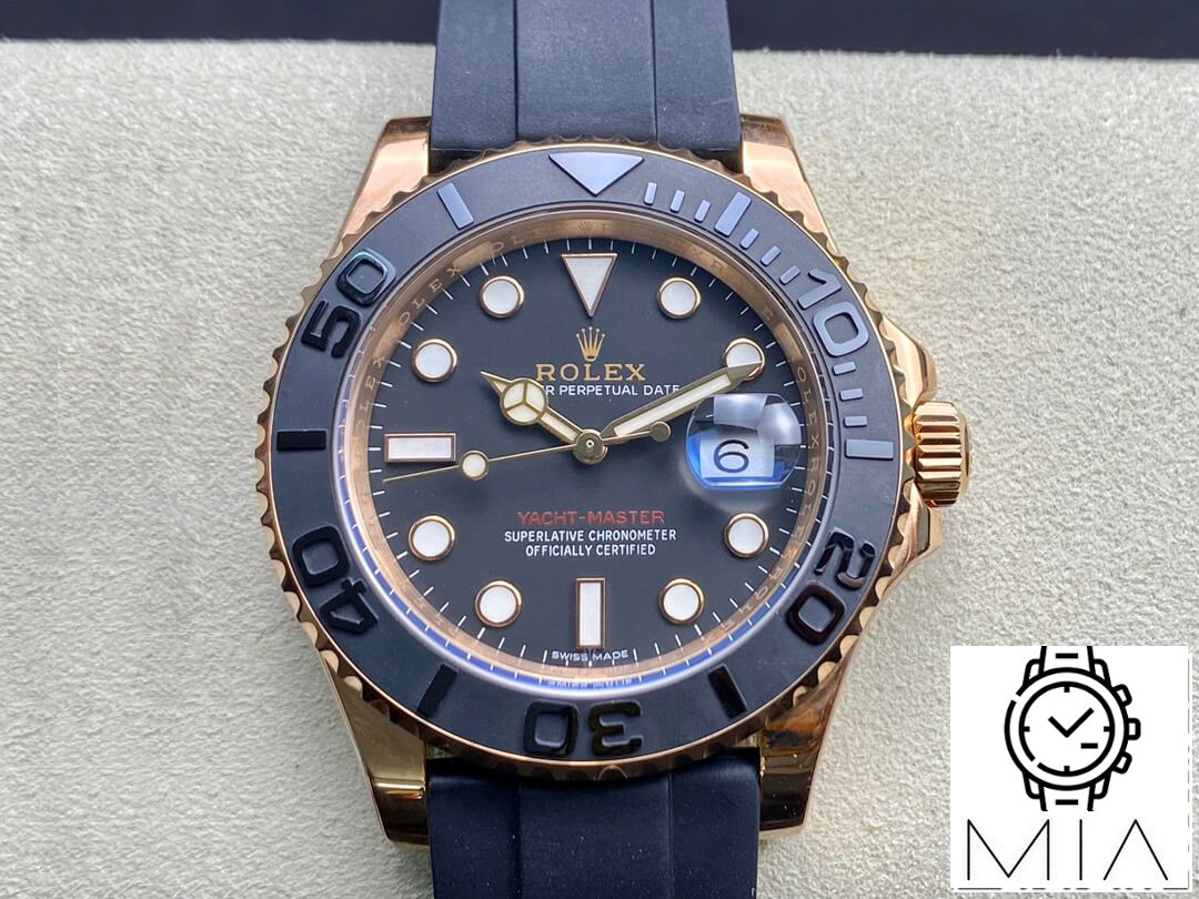 Rolex Yacht-Master 40MM 116655 Noob Factory Black Dial