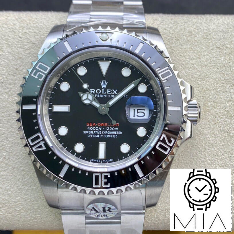 Rolex Sea Dweller 126600 50TH Anniversary 2018 AR Factory Black Dial