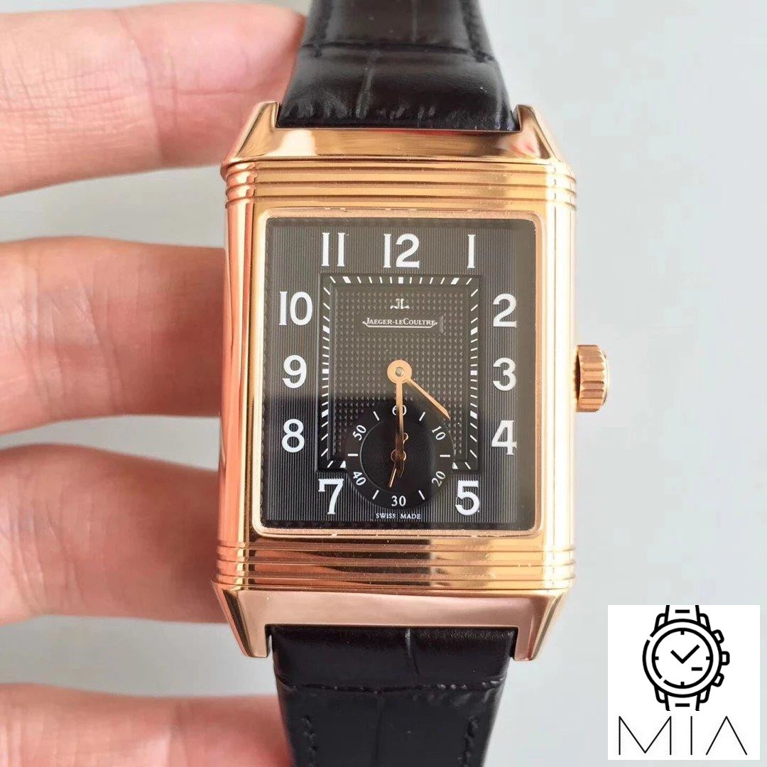 Jaeger-LeCoultre Grande Reverso Q3738420 Rose Gold Black Dial