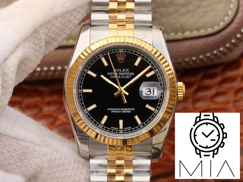 Rolex Datejust 126233 36mm AR Factory Black Dial