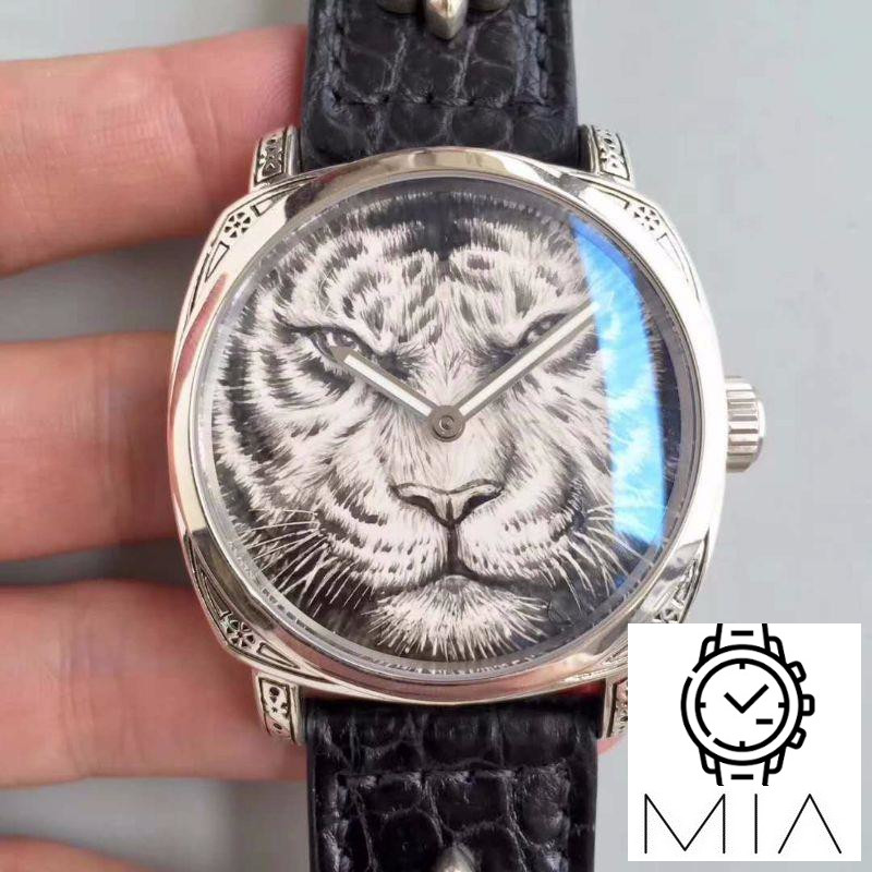 Panerai Radiomir FIRENZE Hand-drawn Tiger Pattern Dial