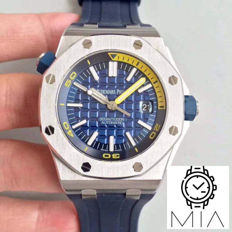 Audemars Piguet Royal Oak Offshore Diver 15710ST.OO.A027CA.01 JF Factory V8 Blue Dial