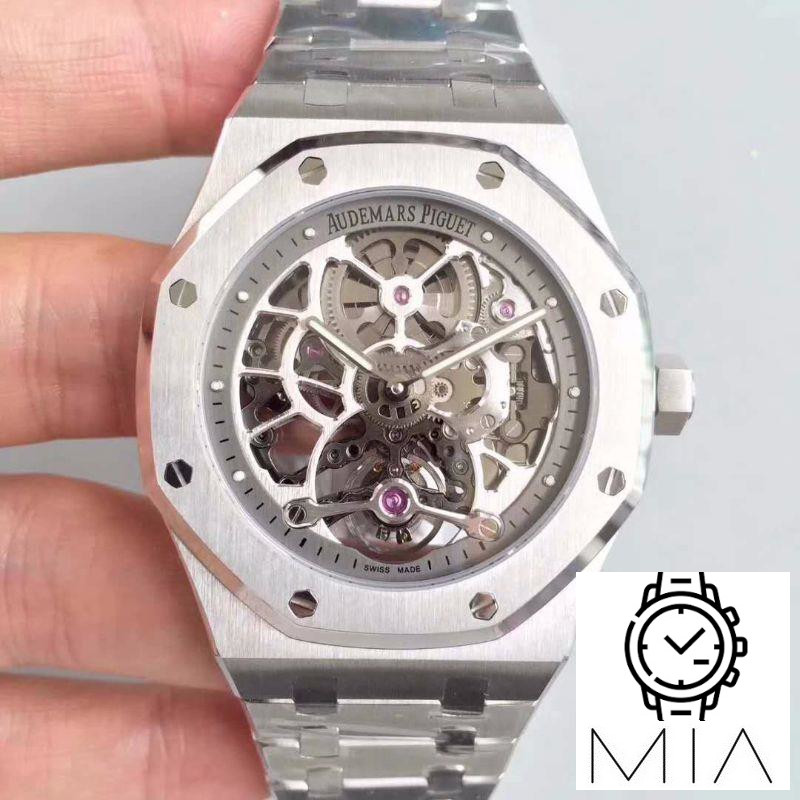 Audemars Piguet Royal Oak 26518ST.OO.1220ST.01 Tourbillon Skeleton Dial