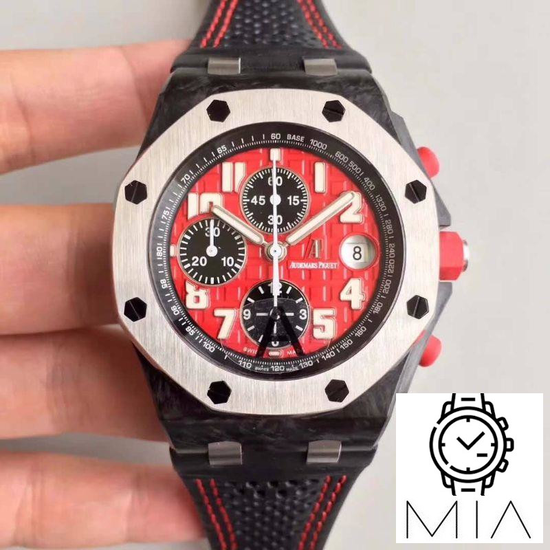 Audemars Piguet Royal Oak Offshore Singapore GP F1 26190OS.OO.D003CU.01 JF Factory Red Dial