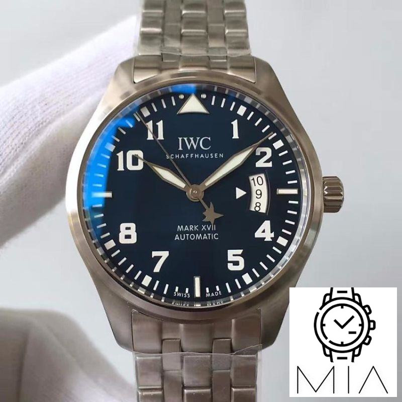IWC Pilot Mark XVII Le Petit Prince IW327014 MKS Factory Blue Dial