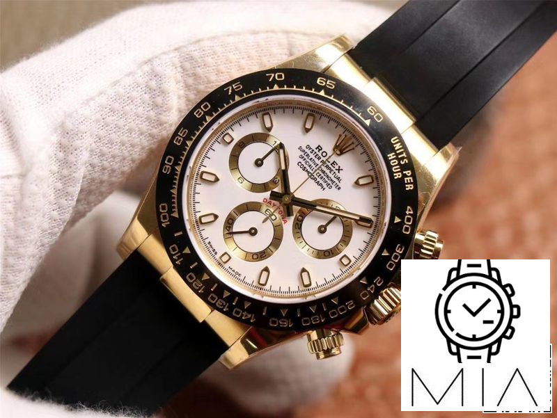 Rolex Daytona M116518LN-0041 Noob Factory White Dial 4130 Movement