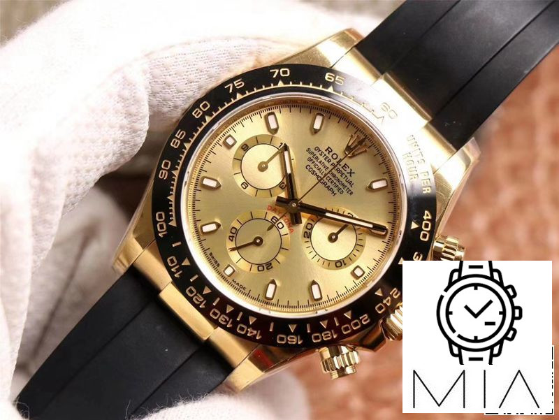 Rolex Daytona M116518LN-0042 Noob Factory Champagne Dial 4130 Movement