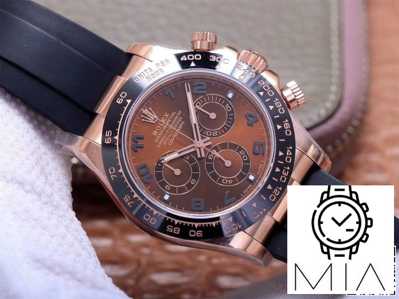 Rolex Daytona M116515LN-0015 Noob Factory Brown Dial 4130 Movement