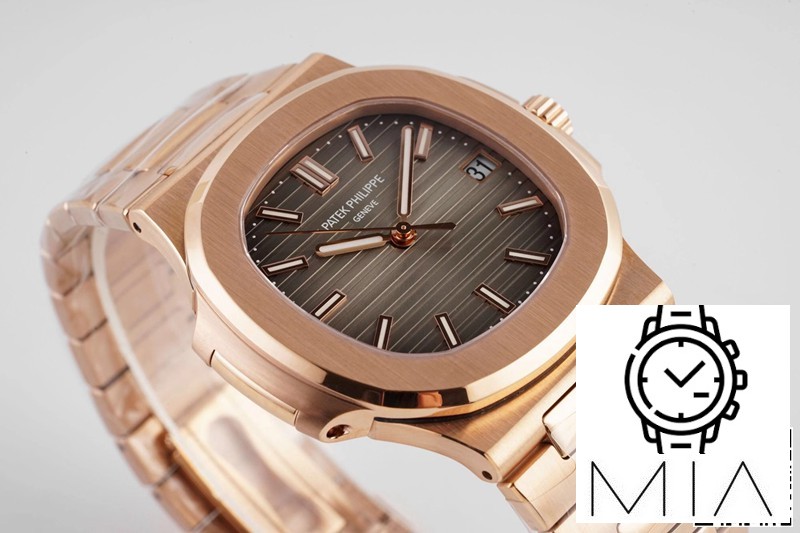 Patek Philippe Nautilus 5711/1R-001 PPF Factory V4 Rose Gold Brown Dial