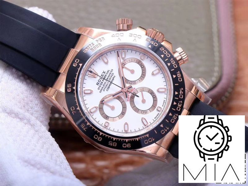 Rolex Daytona M116515LN-0019 Noob Factory White Dial 4130 Movement
