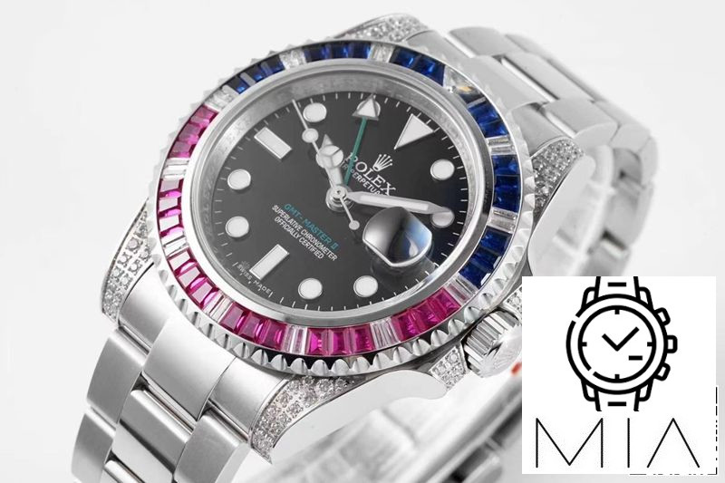 Rolex GMT Master II 116759 SAru-78209 ROF Factory Black Dial