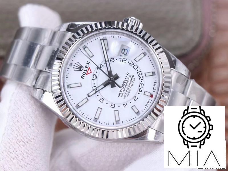 Rolex Sky Dweller M326934-0001 Noob Factory White Dial