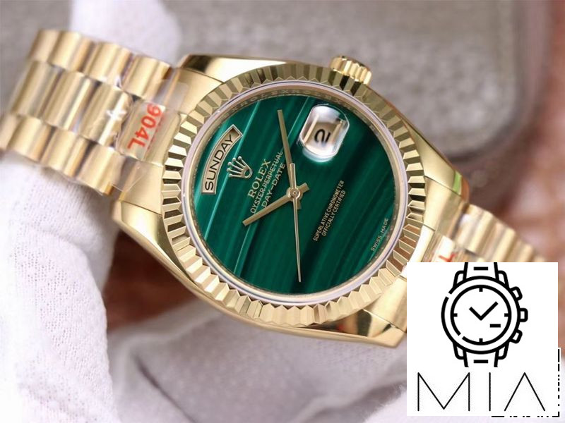 Rolex Day Date President 18238 Malachite Green Dial