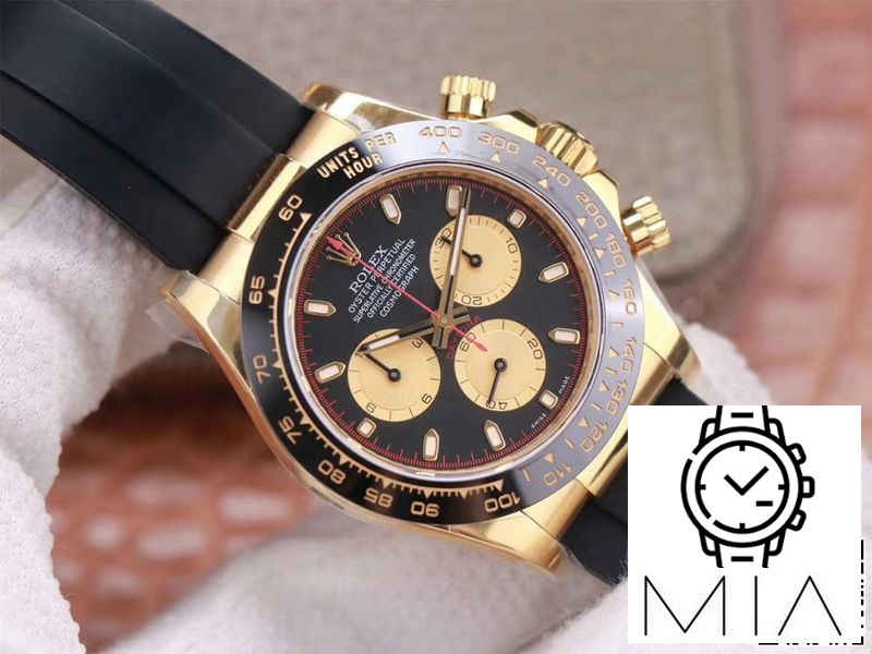 Rolex Daytona M116518LN-0047 Noob Factory Black Dial 4130 Movement