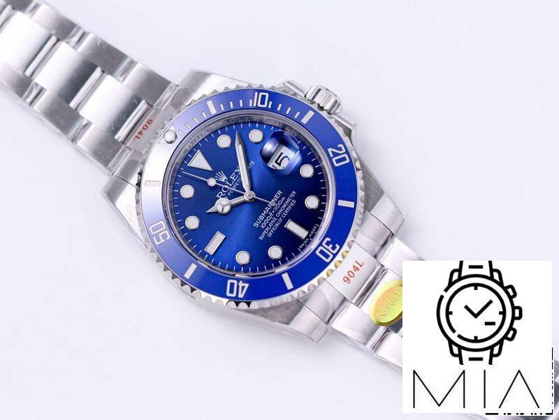 Rolex Submariner 116619LB-97209 Noob Factory V10 Blue Dial