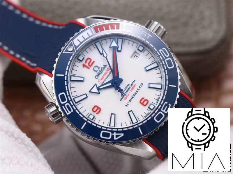 Omega Seamaster Planet Ocean 36th Americas Cup Limited Edition VS Factory White Dial