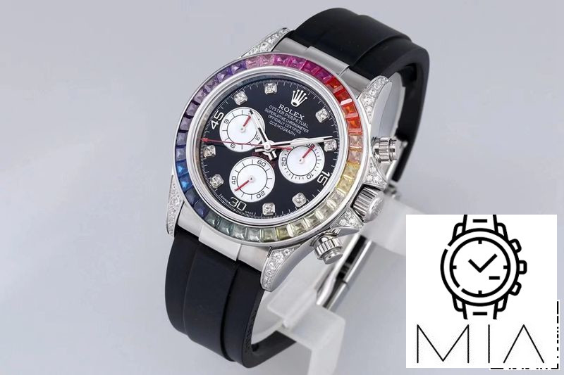 Rolex Daytona 116599RBOW BL Factory Black Dial