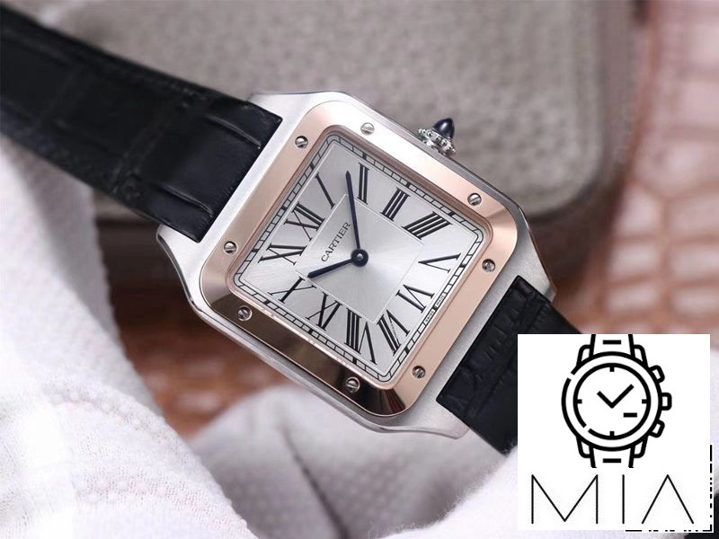 Cartier Santos Dumont W2SA0017 F1 Factory Silver Dial