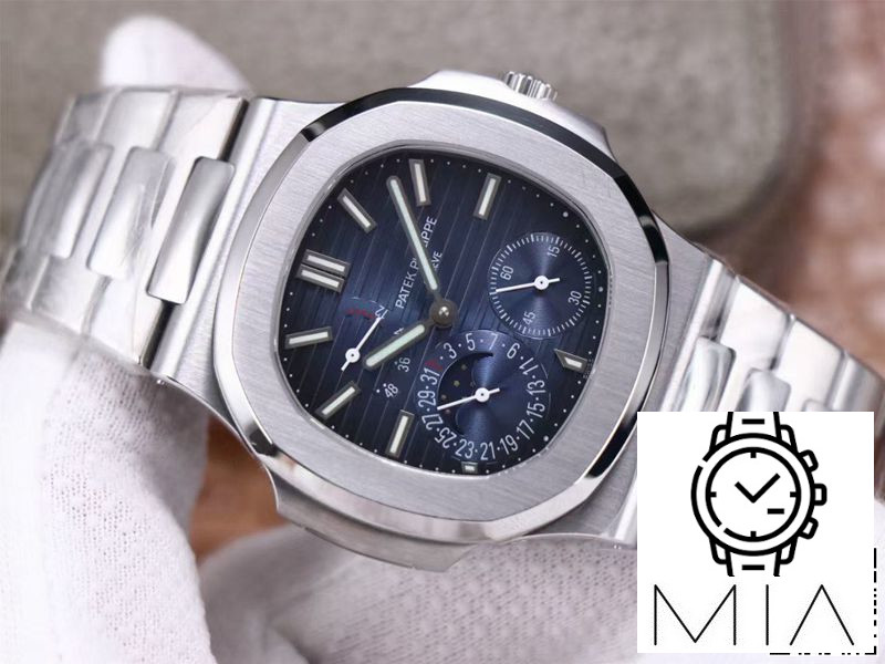 Patek Philippe Nautilus 5712/1A-001 PF Factory Blue Dial Steel Strap