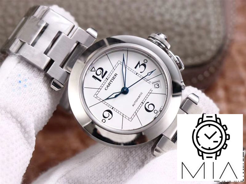 Cartier Pasha W31074M7 V9 Factory White Dial
