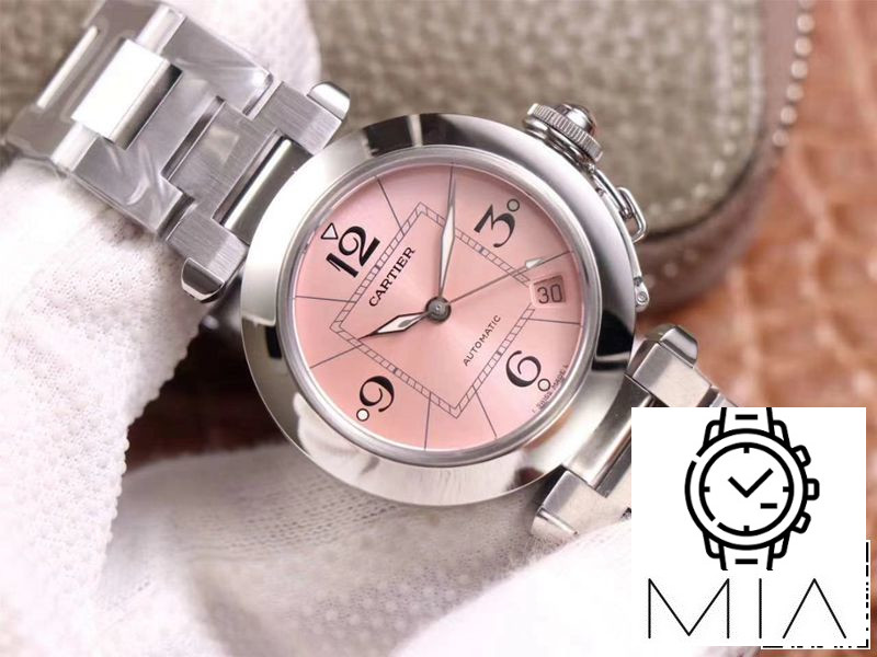 Cartier Pasha W31075M7 V9 Factory Pink Dial
